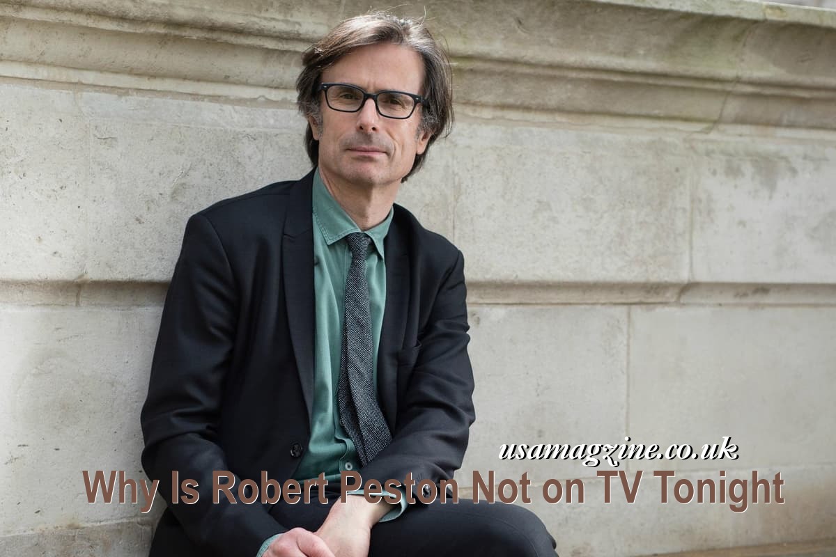 Why Is Robert Peston Not on TV Tonight