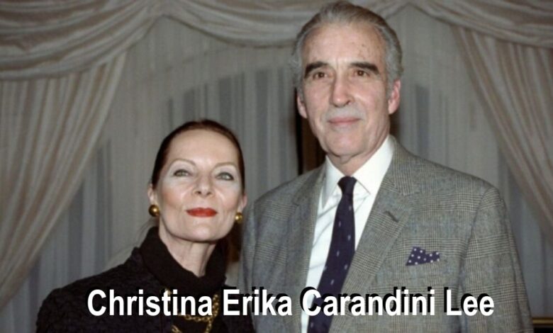 Christina Erika Carandini Lee
