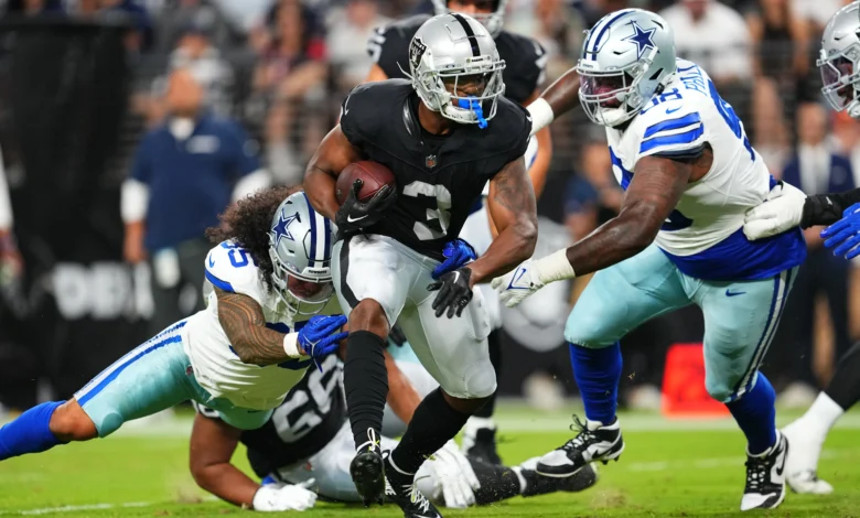 Dallas Cowboys vs Las Vegas Raiders Match Player Stats