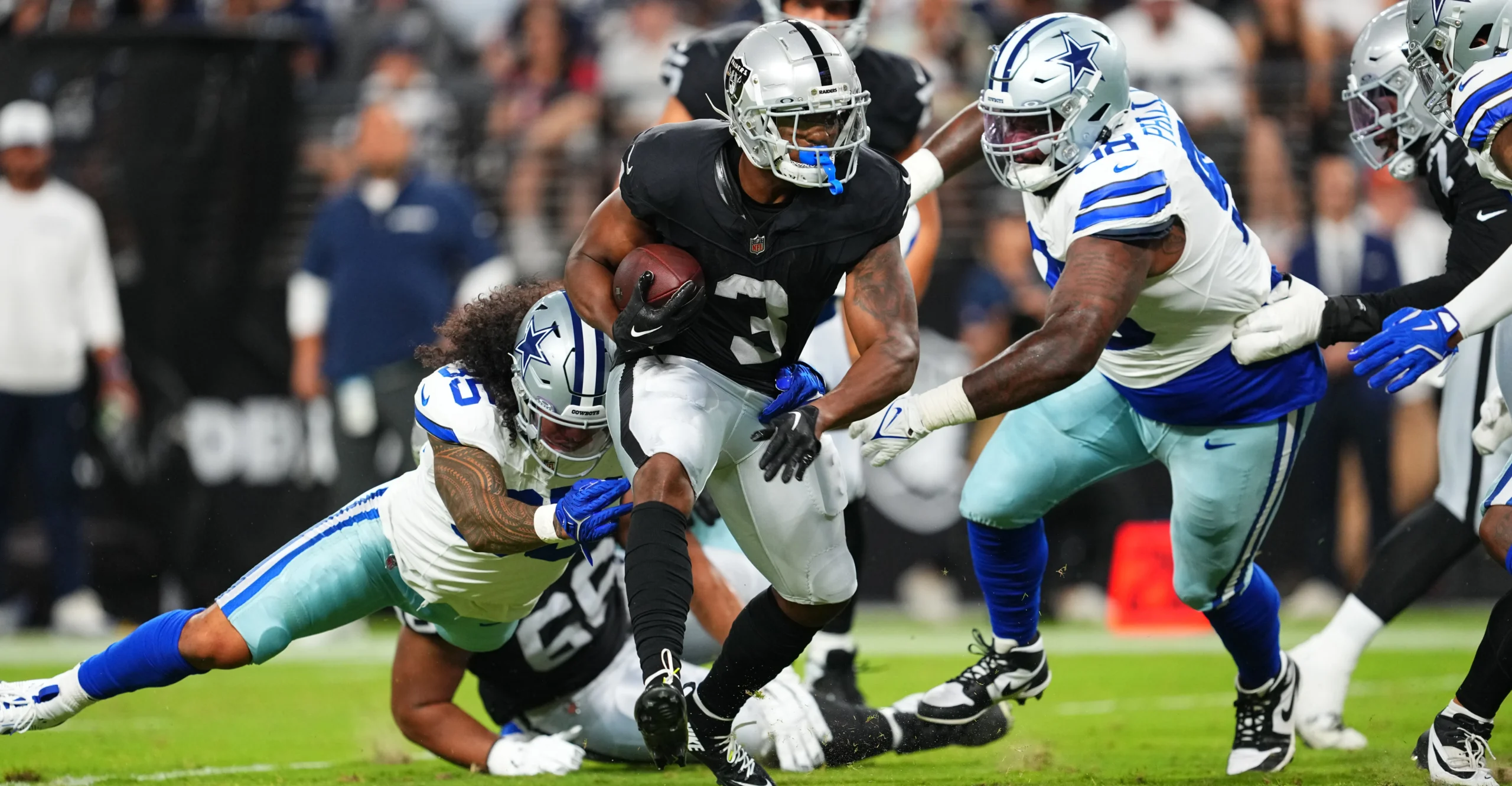 Dallas Cowboys vs Las Vegas Raiders Match Player Stats