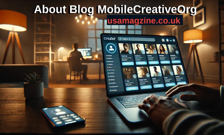 About Blog MobileCreativeOrg