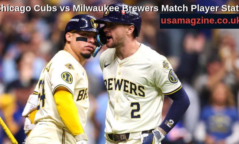 Chicago Cubs vs Milwaukee Brewers Match Player Stats