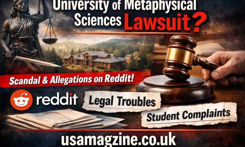 University of Metaphysical Sciences Lawsuit Reddit