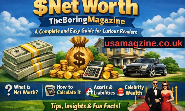 Net Worth The Boring Magazine