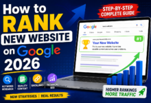 How to Rank New Website on Google 2026