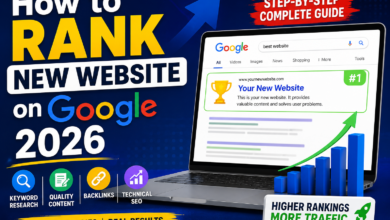 How to Rank New Website on Google 2026