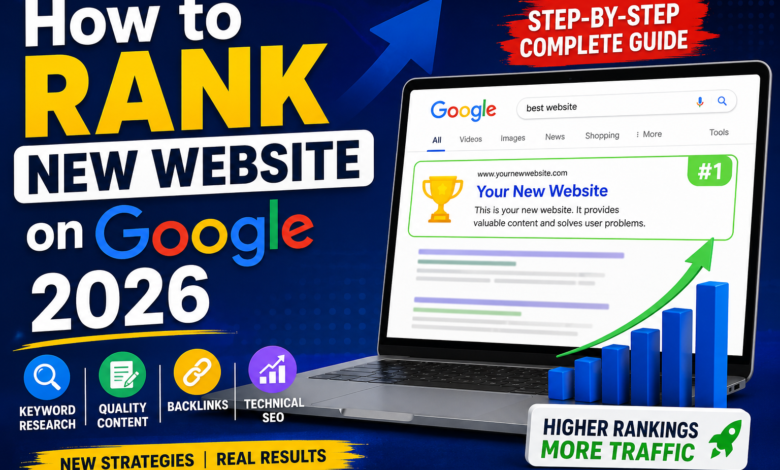 How to Rank New Website on Google 2026