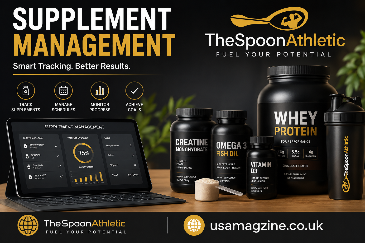 Supplement Management TheSpoonAthletic
