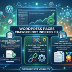WordPress Pages Crawled Not Indexed Fix