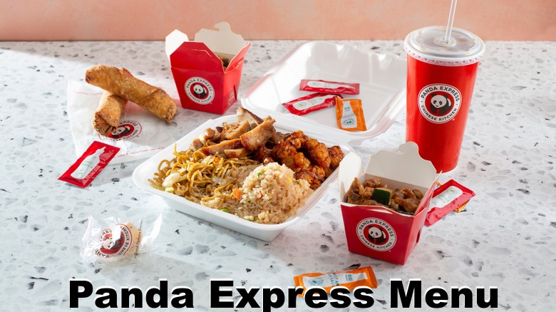 Panda Express Menu