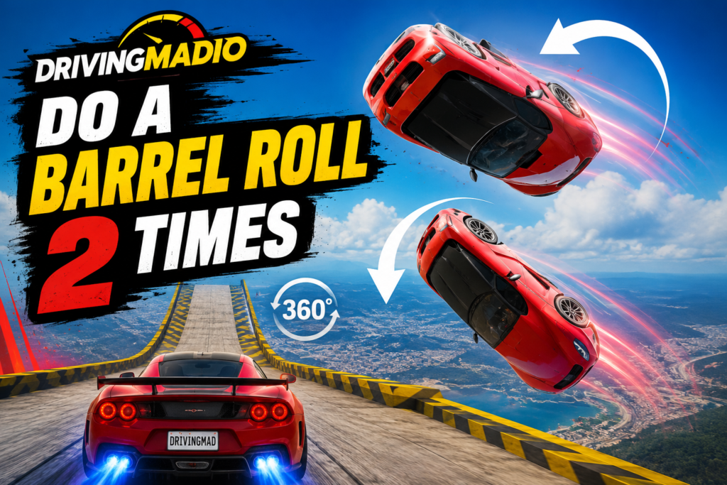 Drivingmadio Do a Barrel Roll 2 Times