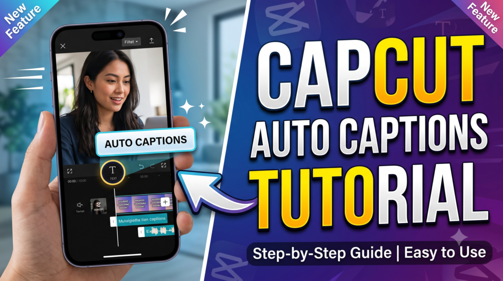 CapCut Auto Captions Tutorial
