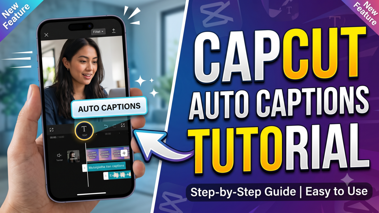 CapCut Auto Captions Tutorial